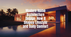 Read more about the article Modern Home Architecture Design: How It Shapes Lifestyle and Daily Comfort